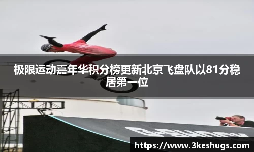 极限运动嘉年华积分榜更新北京飞盘队以81分稳居第一位